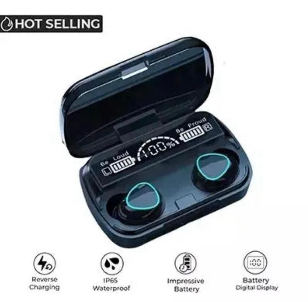 M10 TWS Bluetooth Earbuds Original M10 | LED Display | Wireless Earphones