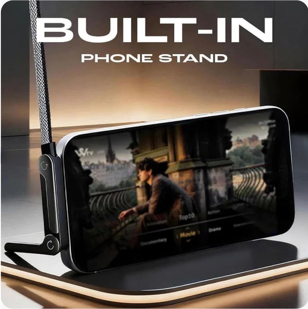 2-In-1 Data Cable 240W USB-C TO-C Cable + Built-in Stand
Fast, reliable