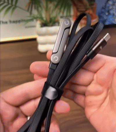 2-In-1 Data Cable 240W USB-C TO-C Cable + Built-in Stand
Fast, reliable